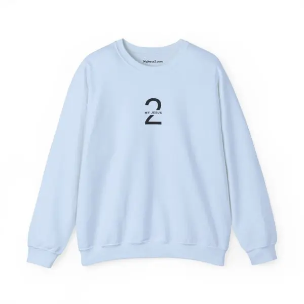 Unisex Heavy Blend Crewneck Sweatshirt My Jesus 2 Logo TM - Image 19