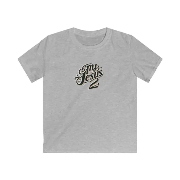 Kids Softstyle Tee My Jesus 2 TM - Image 5