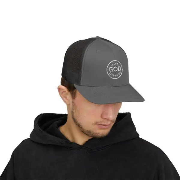 A Hat Snapback Trucker Cap LIVE GOD LIVE GOOD TM - Image 15