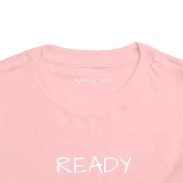 READY SET PRAY Toddler Short Sleeve Tee White Letters TM - Image 28