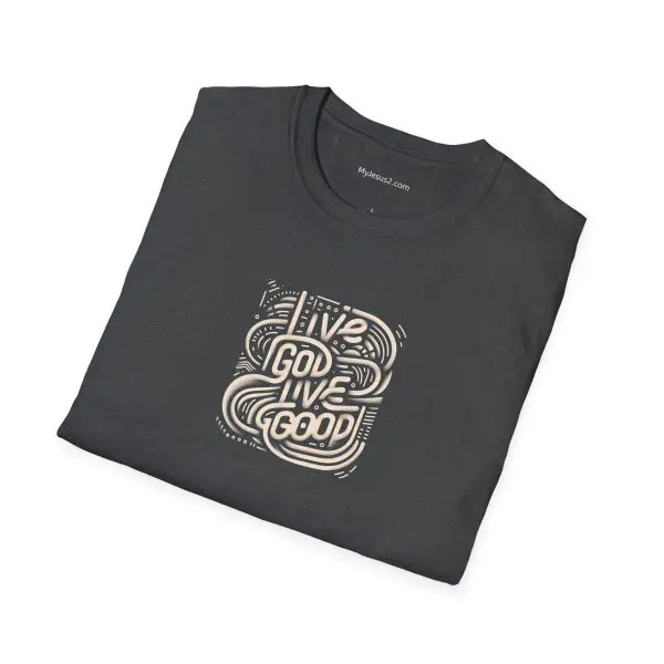 LIVE GOD LIVE GOOD Unisex Softstyle T-Shirt TM - Image 14