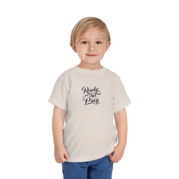 Toddler Short Sleeve Tee READY SET PRAY TM - Image 6