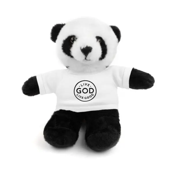 A Stuffed Animal with Tee LIVE GOD LIVE GOOD TM - Image 93