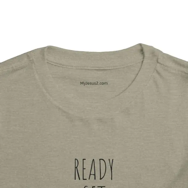 READY SET PRAY Toddler Short Sleeve Tee Black Letters TM - Image 21