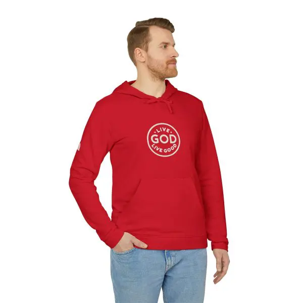 Unisex adidas Fleece Hoodie LIVE GOD LIVE GOOD TM - Image 21
