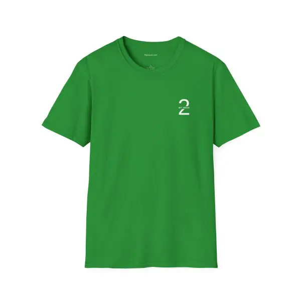 My Jesus 2 Logo Unisex Softstyle T-Shirt White Letters TM - Image 7