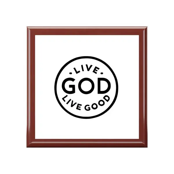Jewelry Box LIVE GOD LIVE GOOD TM - Image 7