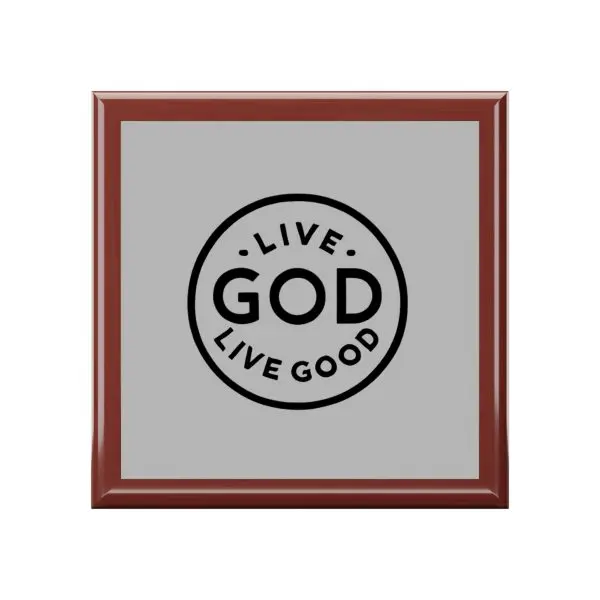 Jewelry Box LIVE GOD LIVE GOOD TM - Image 7