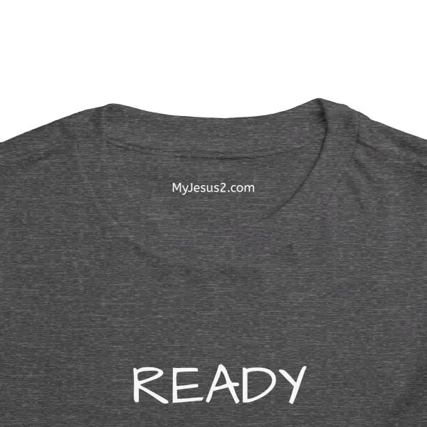 READY SET PRAY Toddler Short Sleeve Tee White Letters TM - Image 24