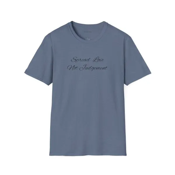 Spread Love Not Judgement Unisex Softstyle T-Shirt TM - Image 17