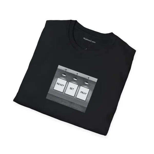 READY SET PRAY Unisex Softstyle T-Shirt TM - Image 4
