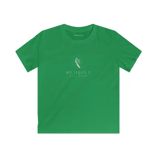 Kids Softstyle Tee My Jesus 2 TM - Image 2