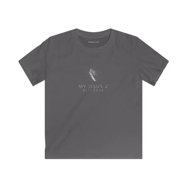 Kids Softstyle Tee My Jesus 2 TM - Image 3