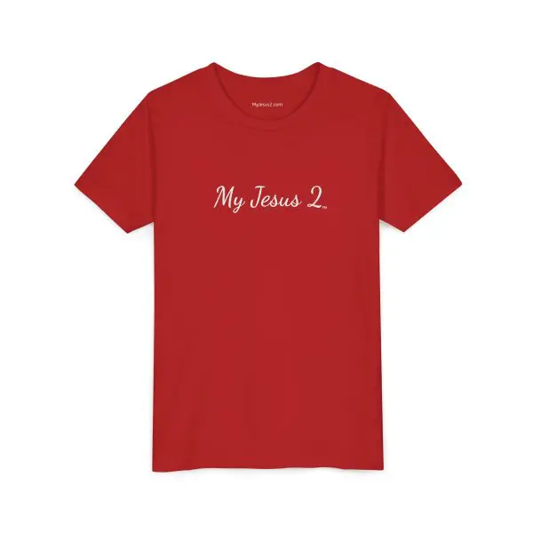 My Jesus 2 Youth Short Sleeve Tee TM - Image 5