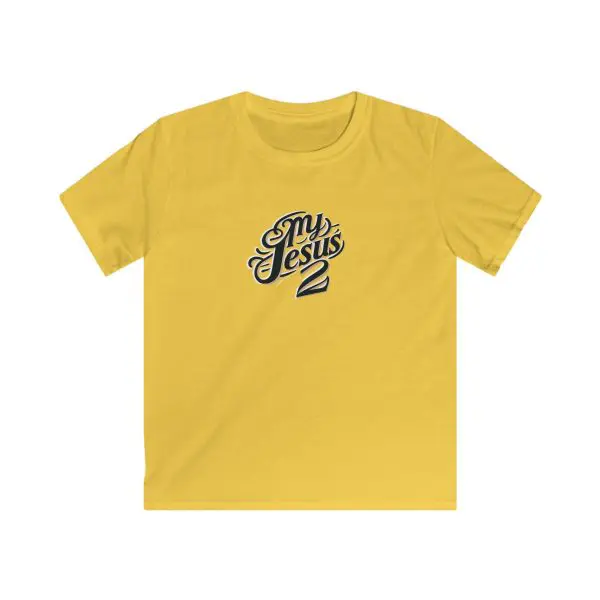 Kids Softstyle Tee My Jesus 2 TM - Image 7