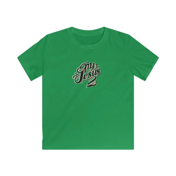 Kids Softstyle Tee My Jesus 2 TM - Image 9