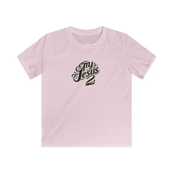 Kids Softstyle Tee My Jesus 2 TM - Image 15