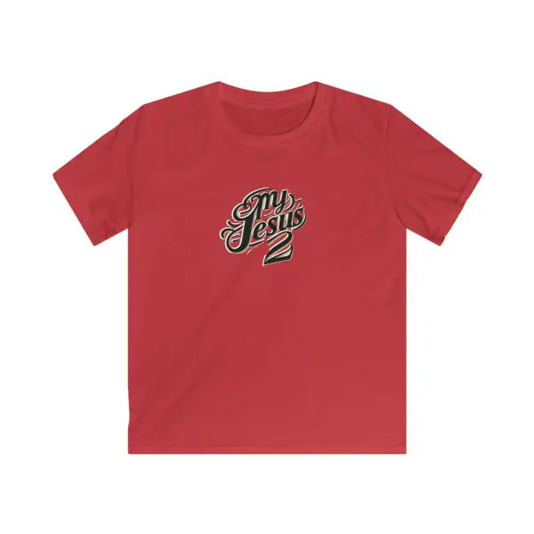 Kids Softstyle Tee My Jesus 2 TM - Image 17