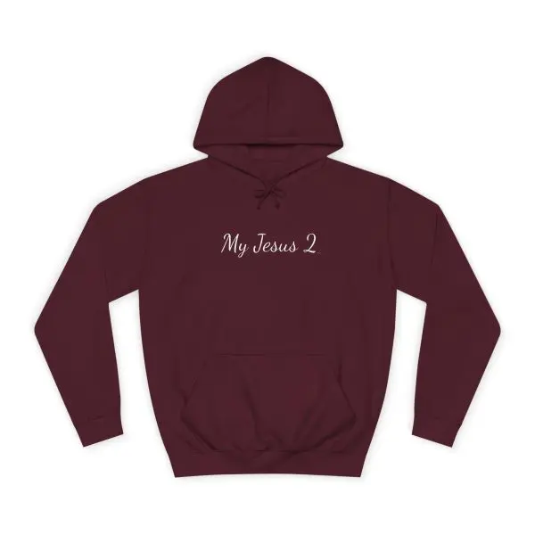 Unisex College Hoodie My Jesus 2 TM - Image 4
