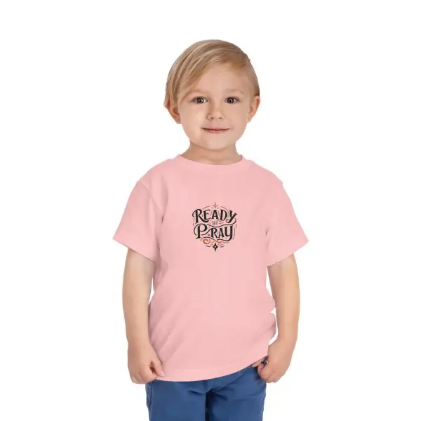 Toddler Short Sleeve Tee READY SET PRAY TM - Image 26