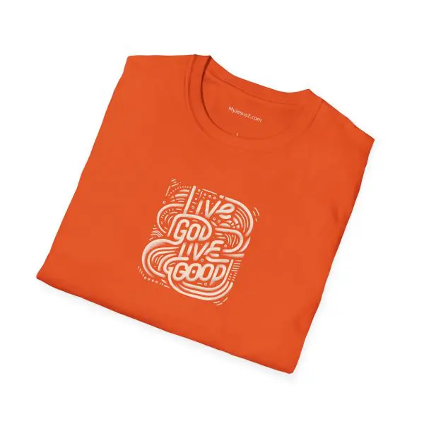 LIVE GOD LIVE GOOD Unisex Softstyle T-Shirt TM - Image 8