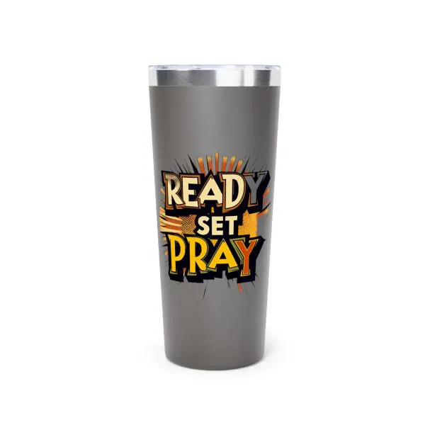 Copper Vacuum Insulated Tumbler, 22oz READY SET PRAY TM - Image 5