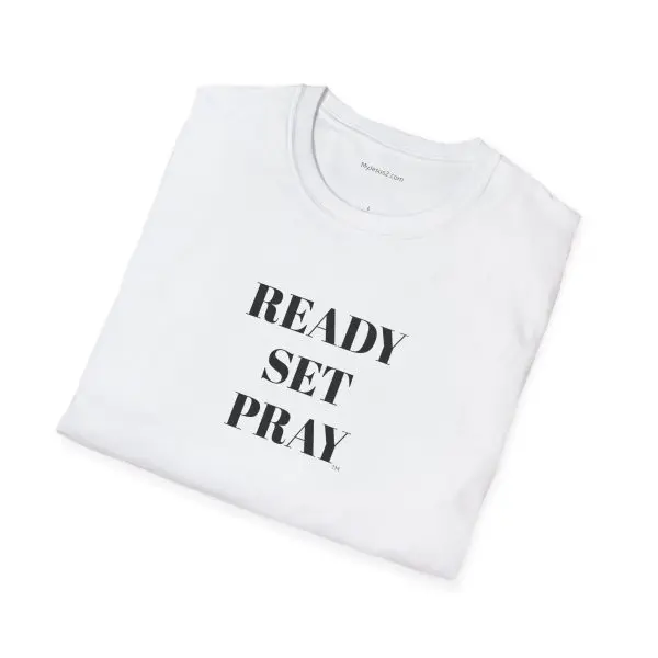 READY SET PRAY Unisex Softstyle T-Shirt TM - Image 10