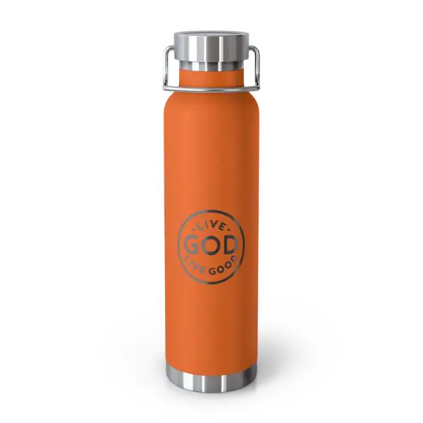 Copper Vacuum Insulated Bottle, 22oz LIVE GOD LIVE GOOD TM - Image 10
