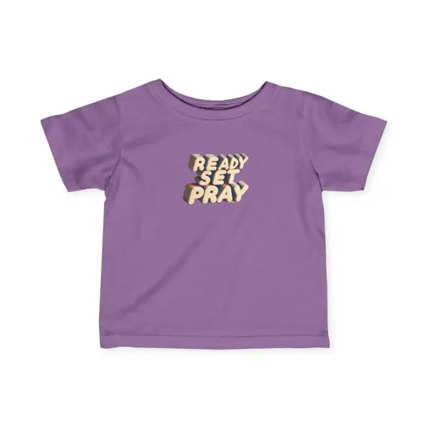 Infant Fine Jersey Tee READY SET PRAY TM