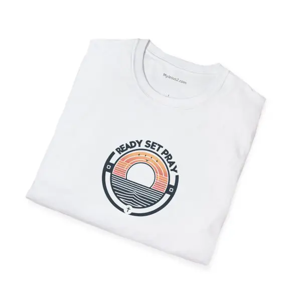 READY SET PRAY Unisex Softstyle T-Shirt TM - Image 4