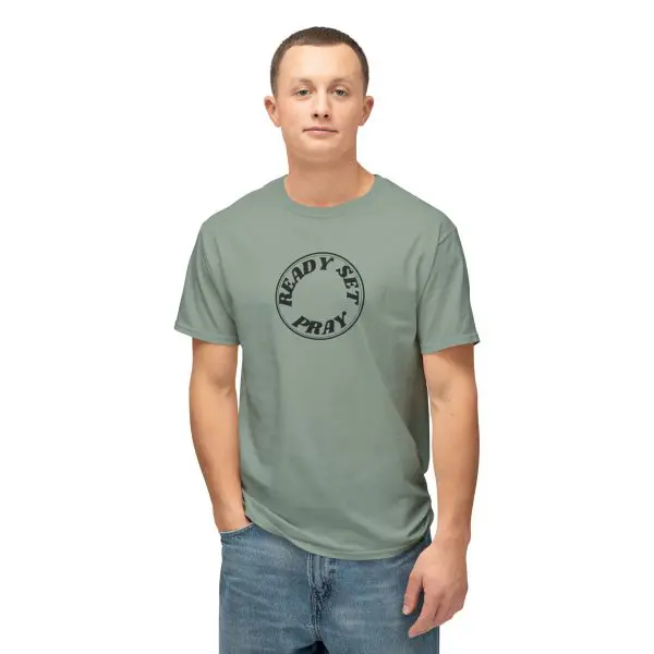READY SET PRAY Unisex HD Cotton T-shirt TM - Image 3