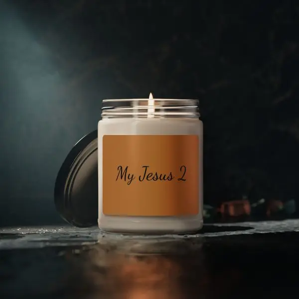 Scented Soy Candle, 9oz My Jesus 2 TM - Image 33