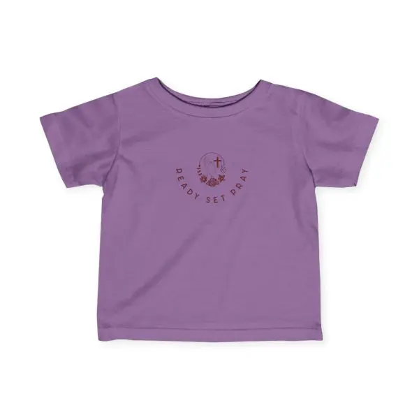 Infant Fine Jersey Tee READY SET PRAY TM - Image 11