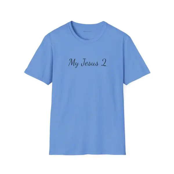 My Jesus 2 Unisex Softstyle T-Shirt Black Letters TM - Image 11
