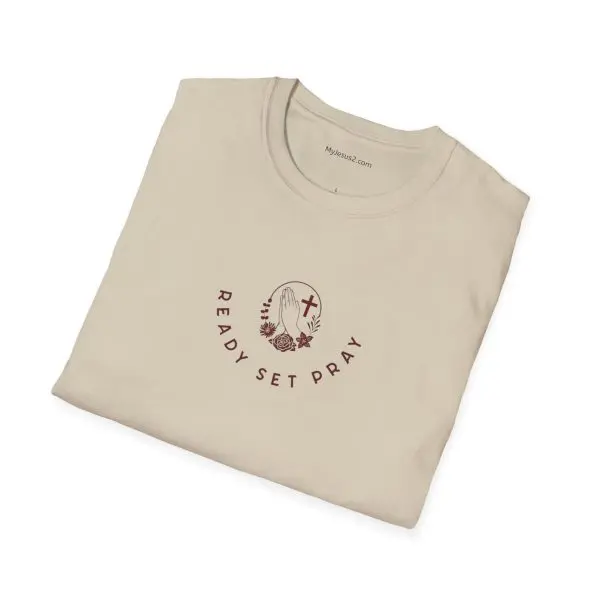 READY SET PRAY Unisex Softstyle T-Shirt TM - Image 12