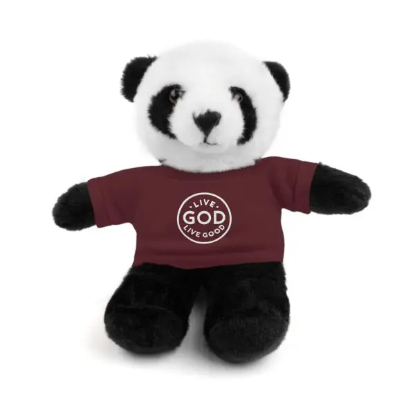 A Stuffed Animal with Tee LIVE GOD LIVE GOOD TM - Image 45