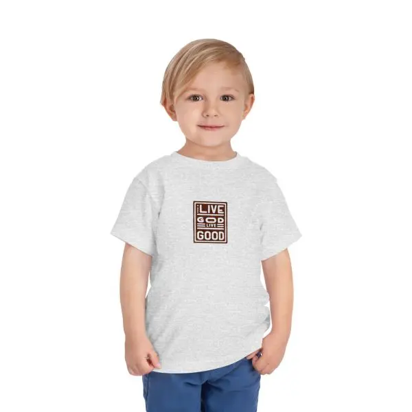 Toddler Short Sleeve Tee LIVE GOD LIVE GOOD TM - Image 17