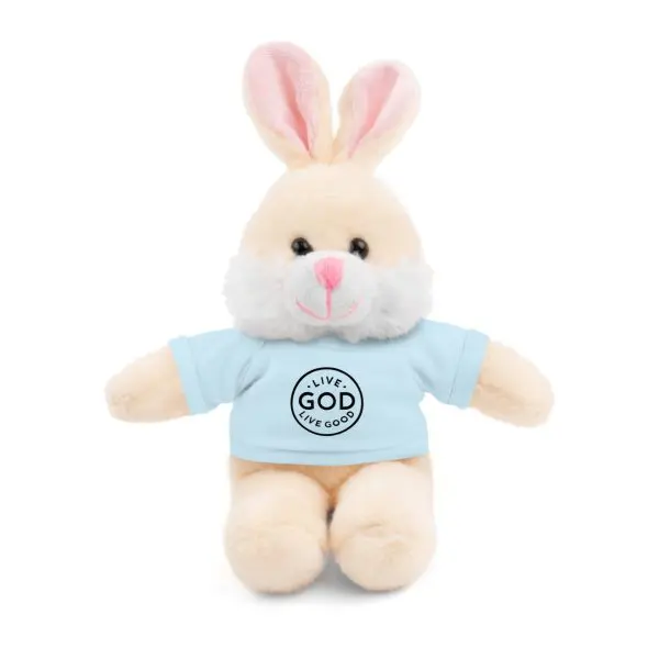 A Stuffed Animal with Tee LIVE GOD LIVE GOOD TM - Image 51