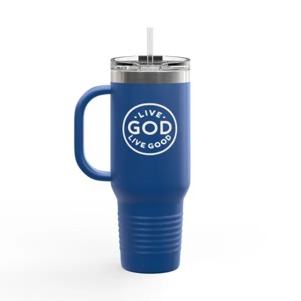 Insulated Travel Mug, 40oz LIVE GOD LIVE GOOD TM - Image 12