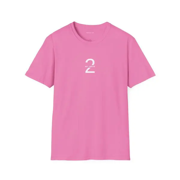 My Jesus 2 Front & Back Logo Unisex Softstyle T-Shirt TM - Image 13