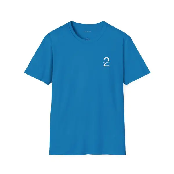 My Jesus 2 Logo Unisex Softstyle T-Shirt White Letters TM - Image 13