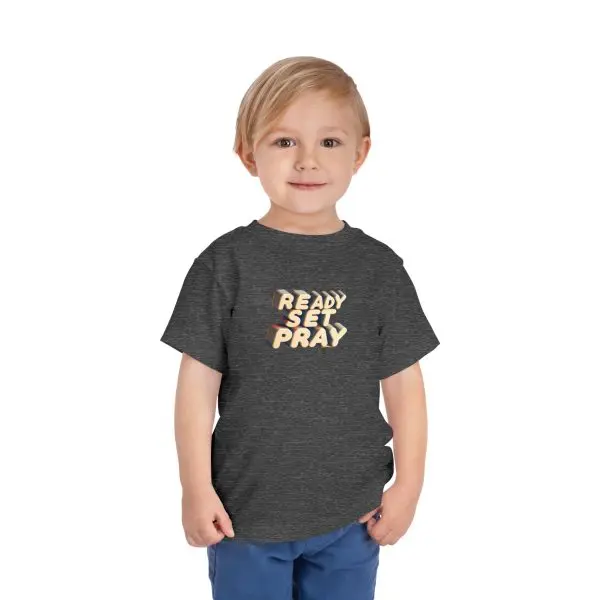 Toddler Short Sleeve Tee READY SET PRAY TM - Image 23