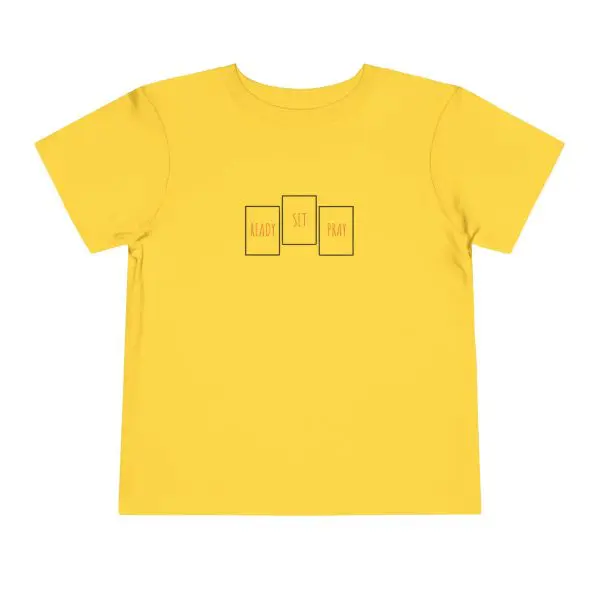 Toddler Short Sleeve Tee READY SET PRAY TM - Image 5