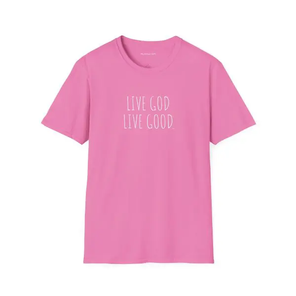 LIVE GOD LIVE GOOD Unisex Softstyle T-Shirt TM - Image 11