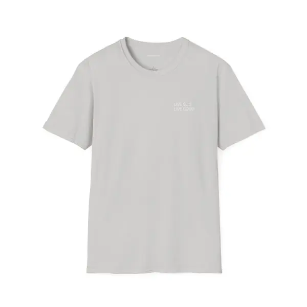 LIVE GOD LIVE GOOD White Label Unisex Softstyle T-Shirt TM - Image 11