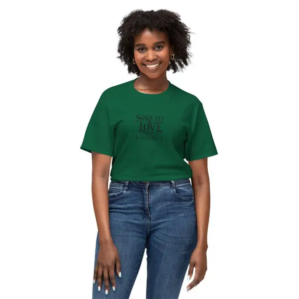 Spread Love Not Judgement Unisex HD Cotton T-shirt TM - Image 17