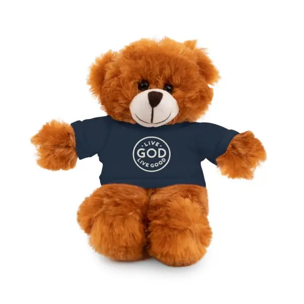 A Stuffed Animal with Tee LIVE GOD LIVE GOOD TM - Image 49