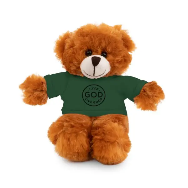 A Stuffed Animal with Tee LIVE GOD LIVE GOOD TM - Image 15