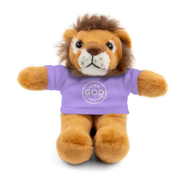 A Stuffed Animal with Tee LIVE GOD LIVE GOOD TM - Image 33