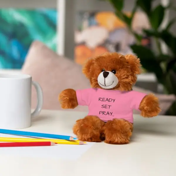 A Stuffed Animal with Tee READY SET PRAY TM - Image 57